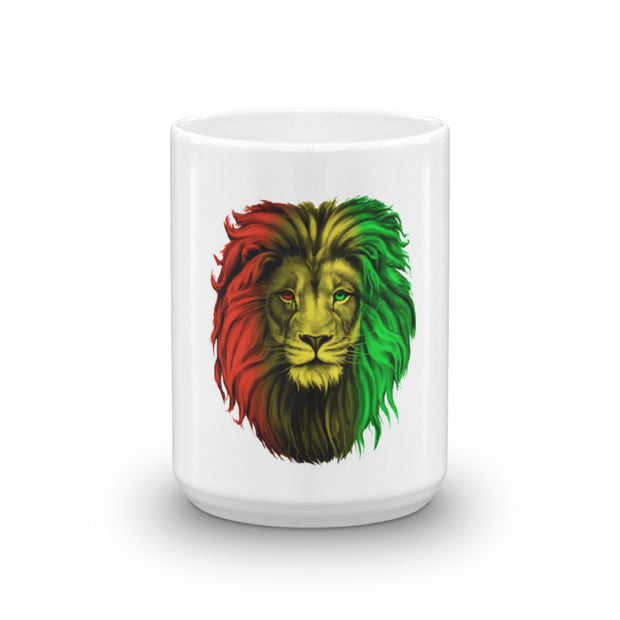 Mug lion Jamaica reggae king good morning coffee