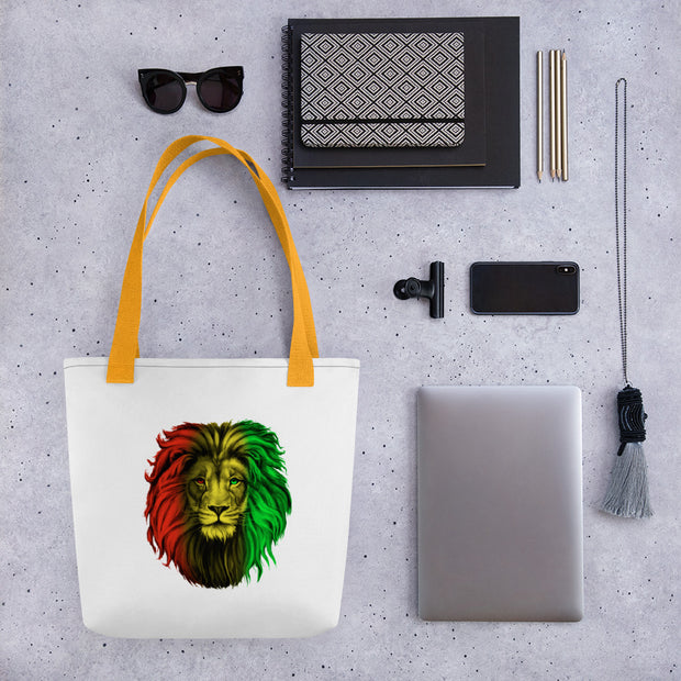 Tote bag Jamaica reggae lion purse handbag