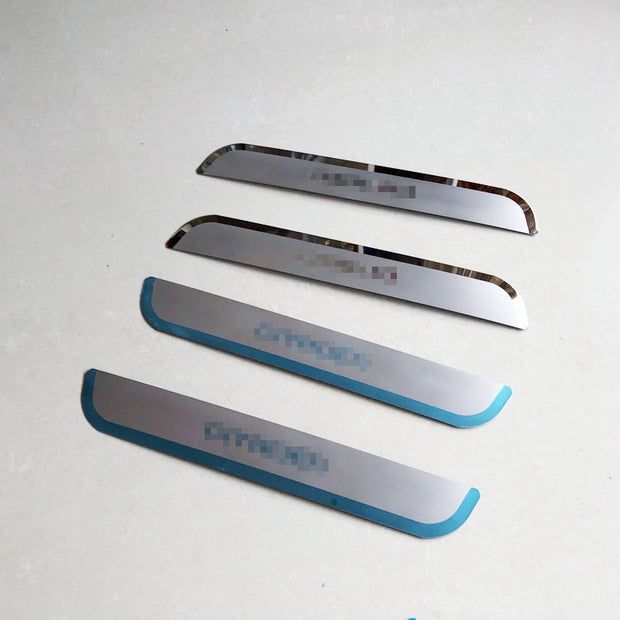 Stainless Door Sill Strip Car Styling Stickers Accessories