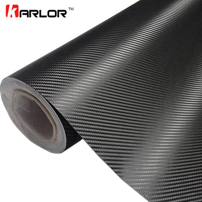 30cmx127cm 3D Carbon Fiber Vinyl Car Wrap Sheet